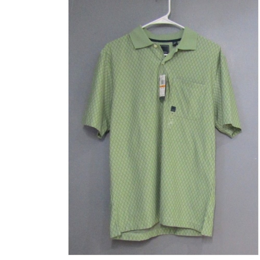 NEW Arrow Green Diamond Polo Golf Shirt Size S